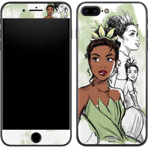 Disney Princess Tiana Sketch iPhone 8 Plus Skin
